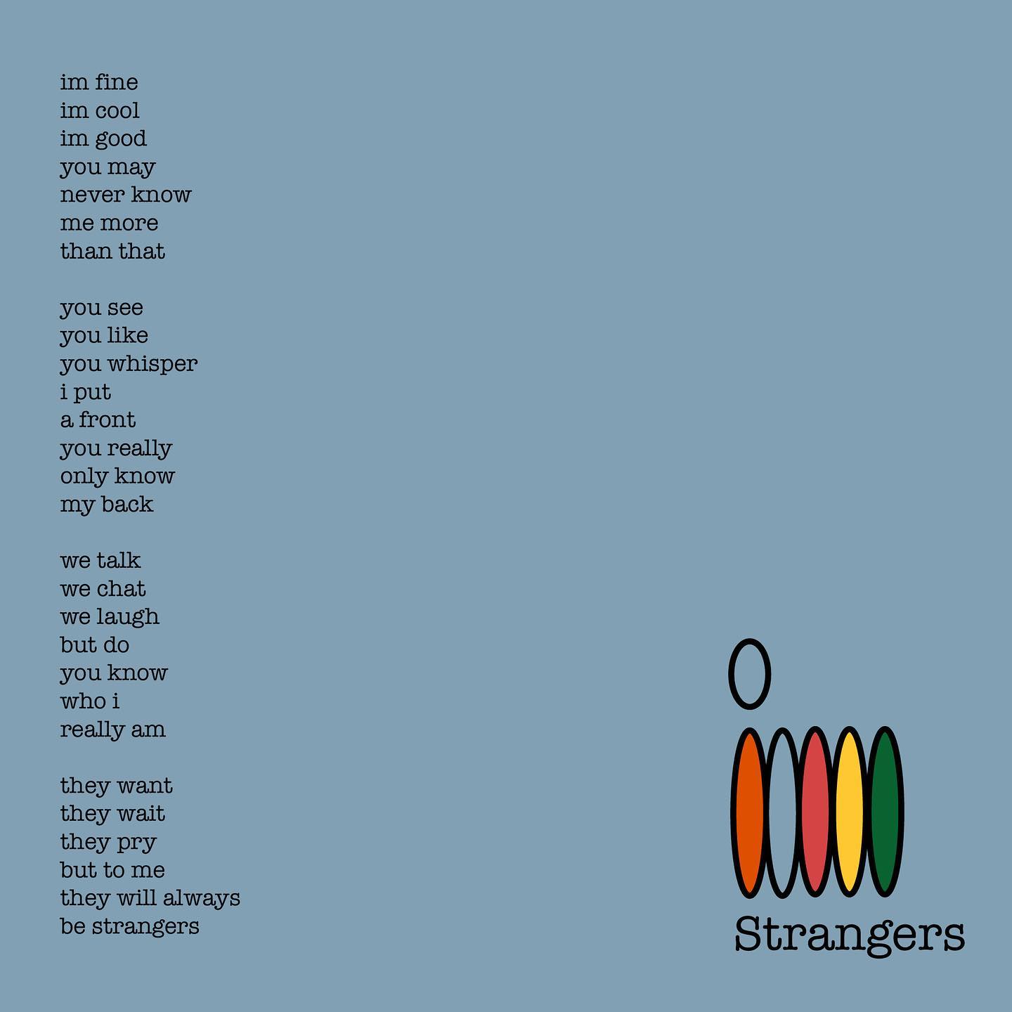 Strangers #3 — more
