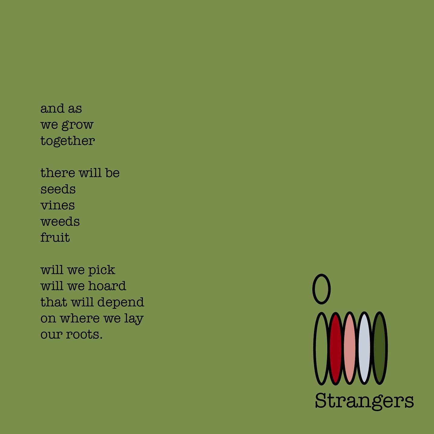 Strangers #5 — more