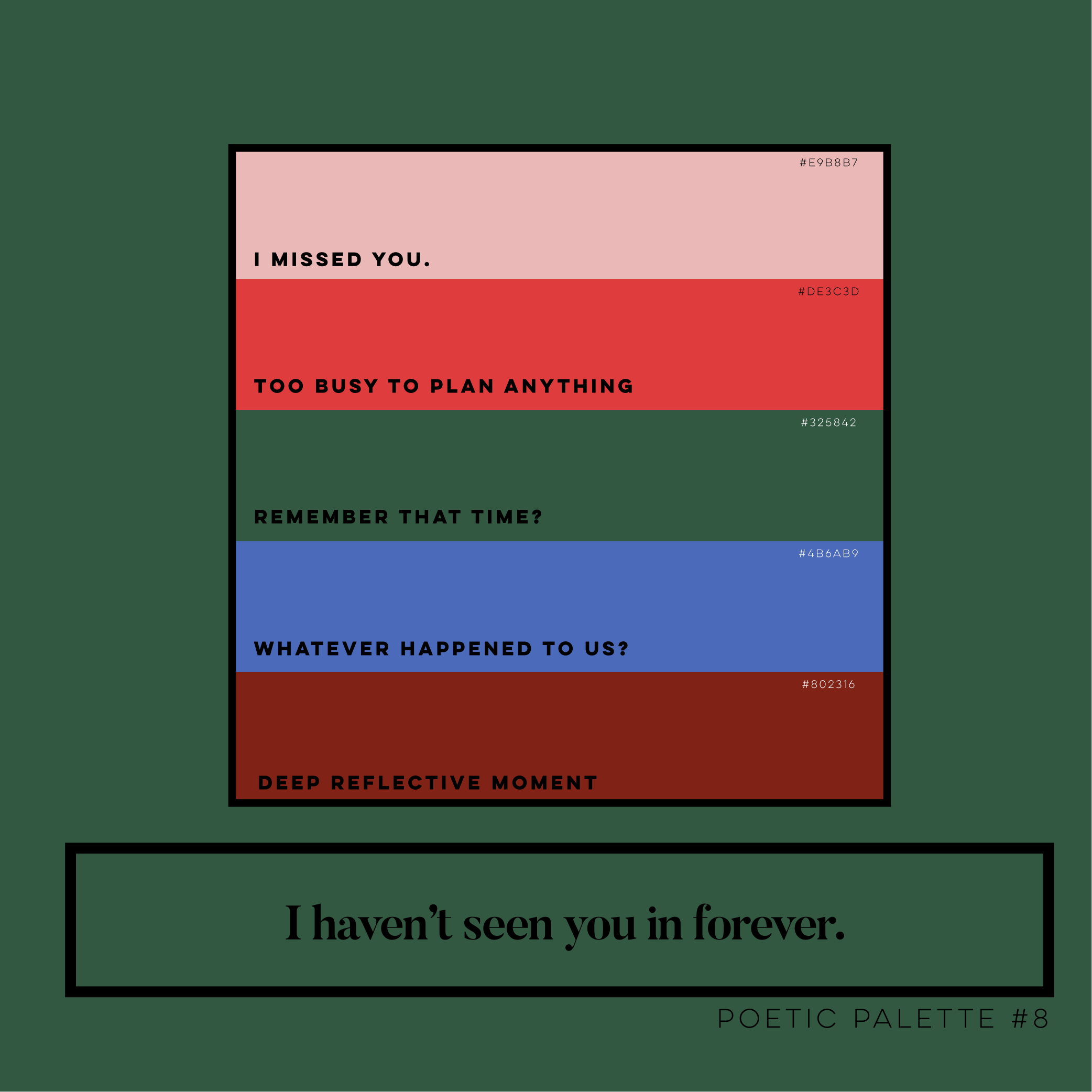 Poetic Palette #8