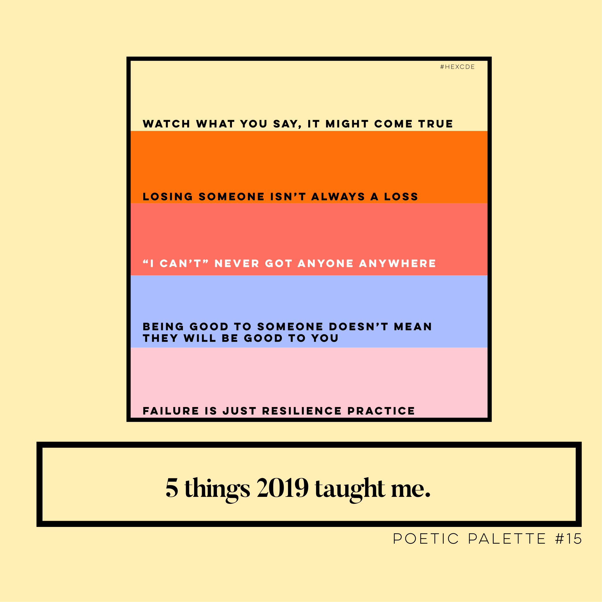 Poetic Palette #15