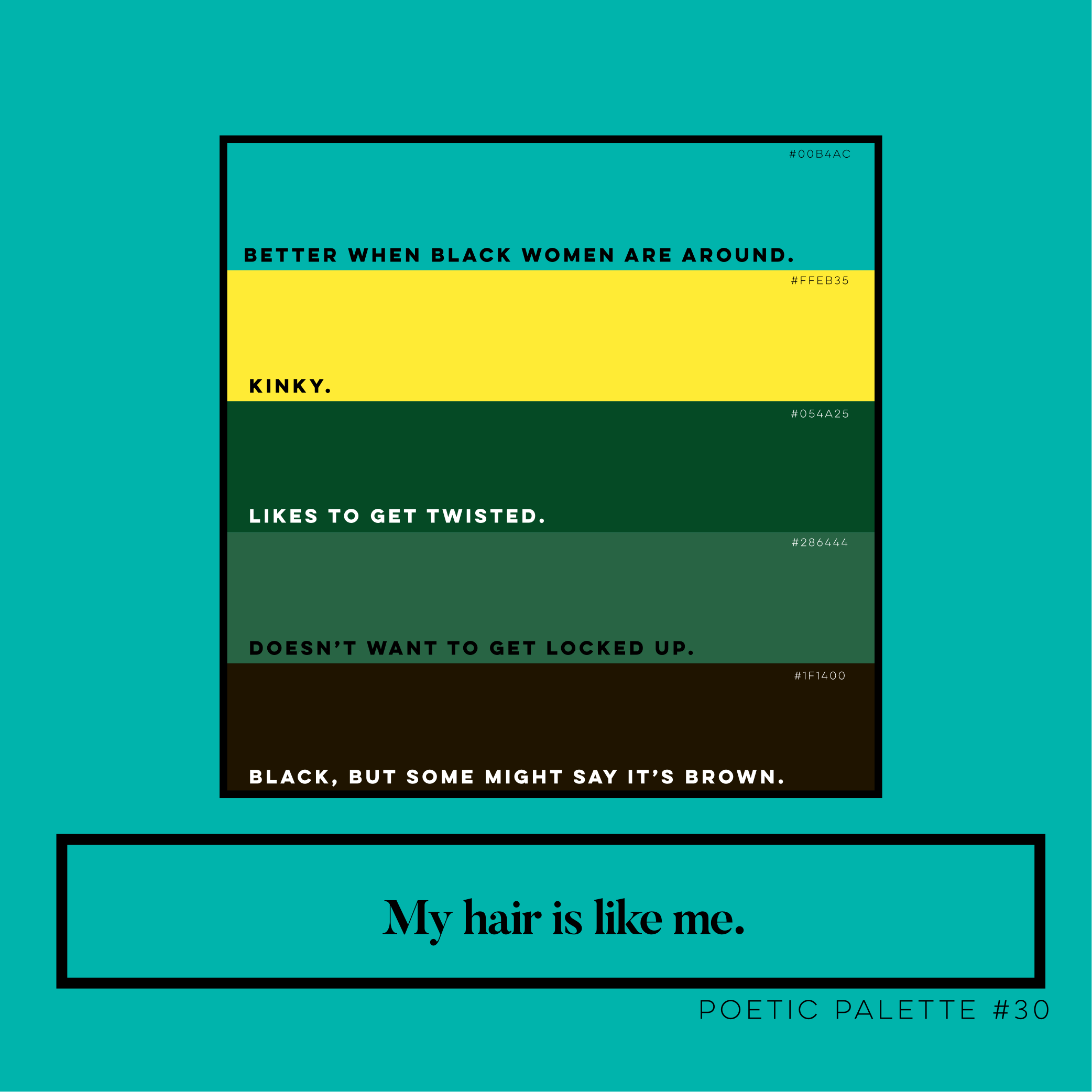 Poetic Palette #30