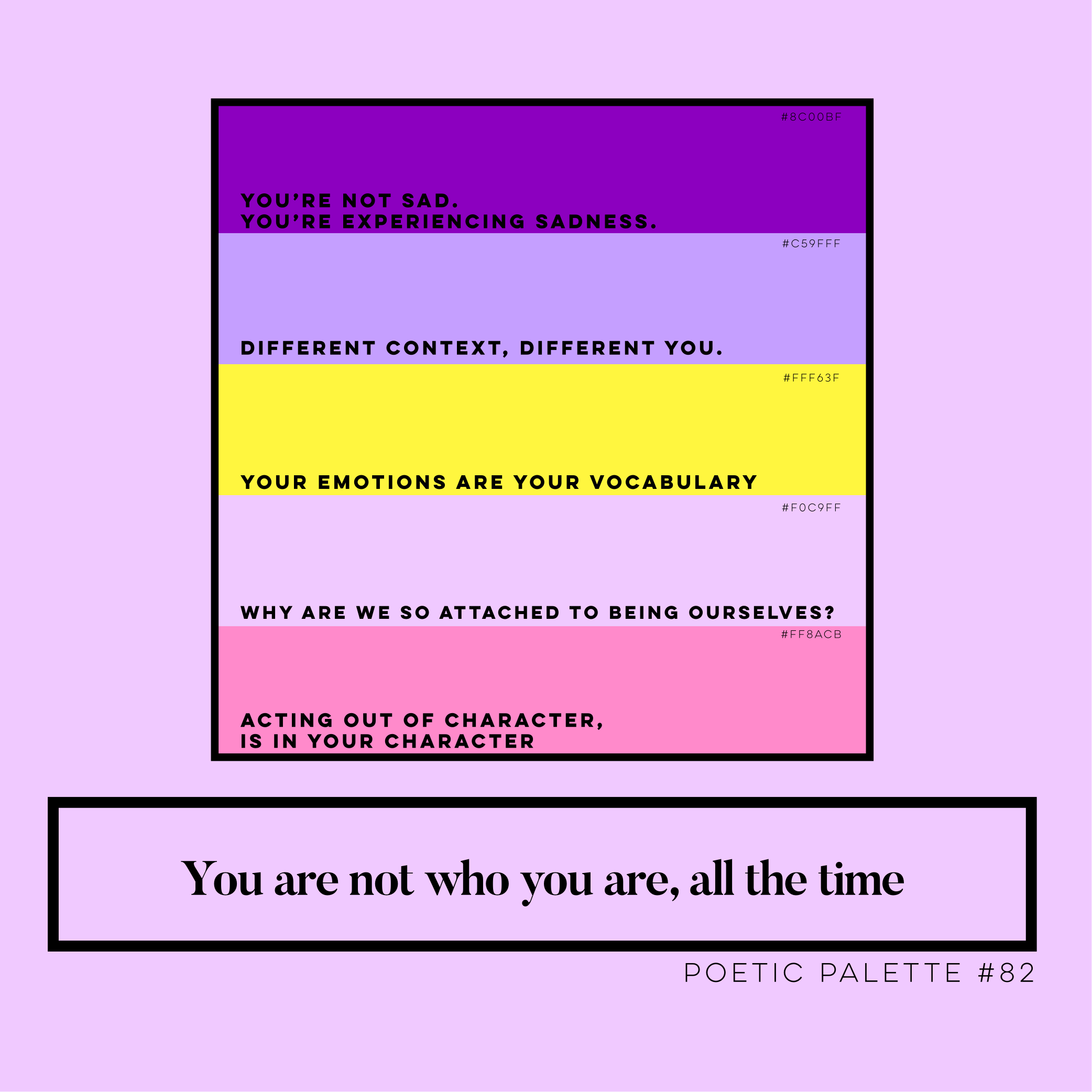 Poetic Palette #82
